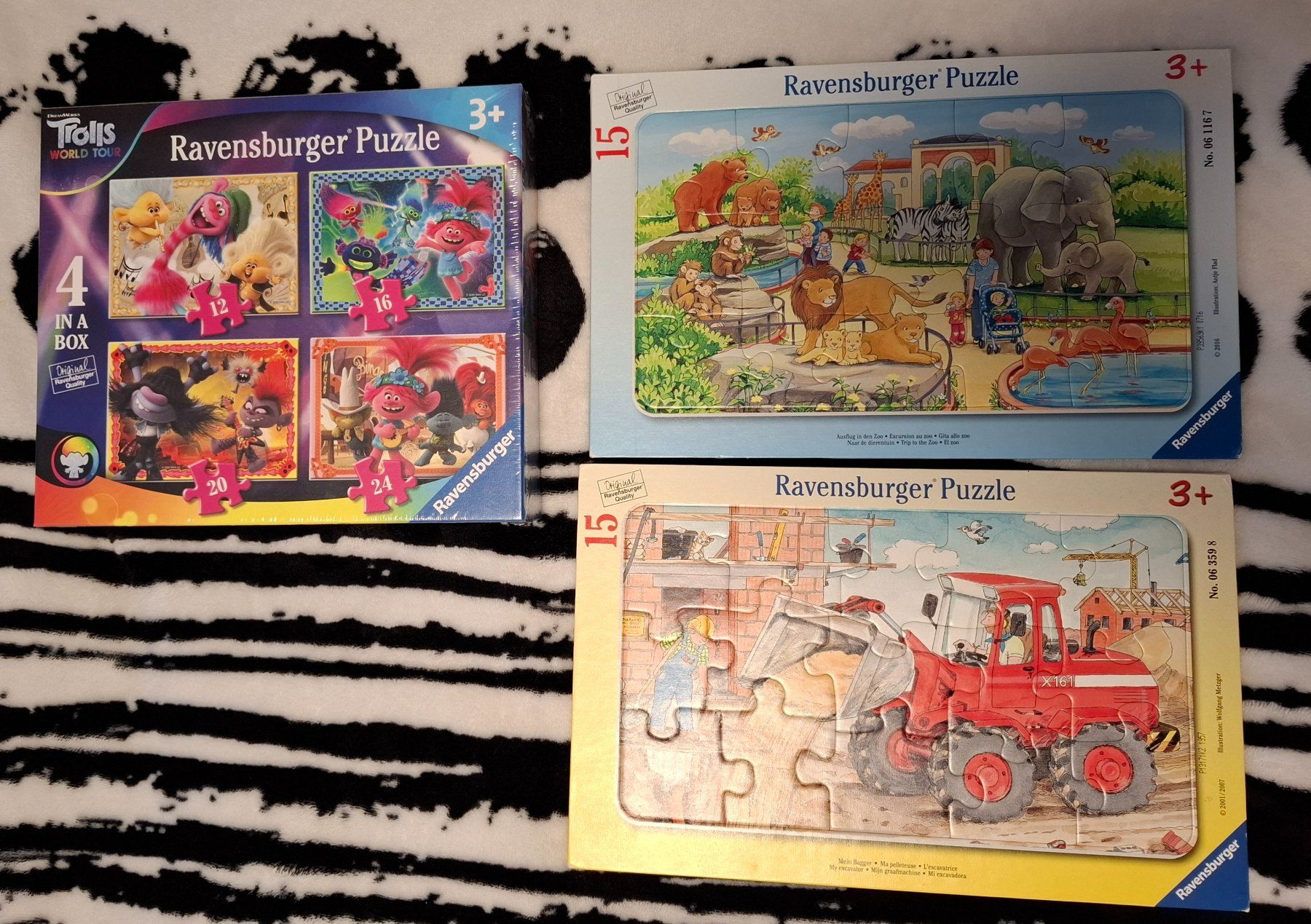 Ravensburger Puzzle: 3x Puzzle – Usato da Oberurnen venduto da rotty80