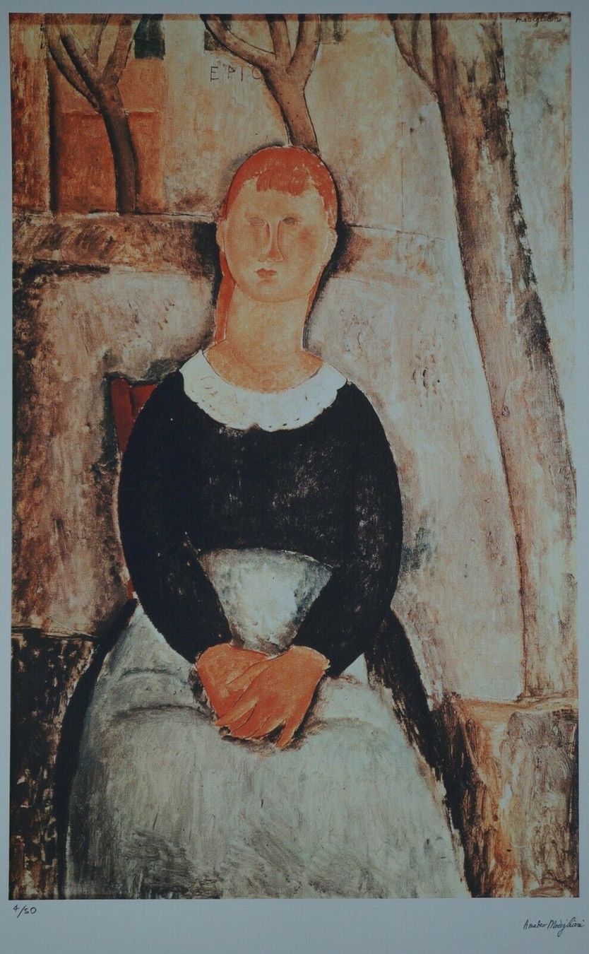 Foto & Immagini: Amedeo Modigliani  HANDNUMMERIERT DRUCKSIGNIERT TOP ANGEBOT – Usato da Gersau venduto da kunst-online 1