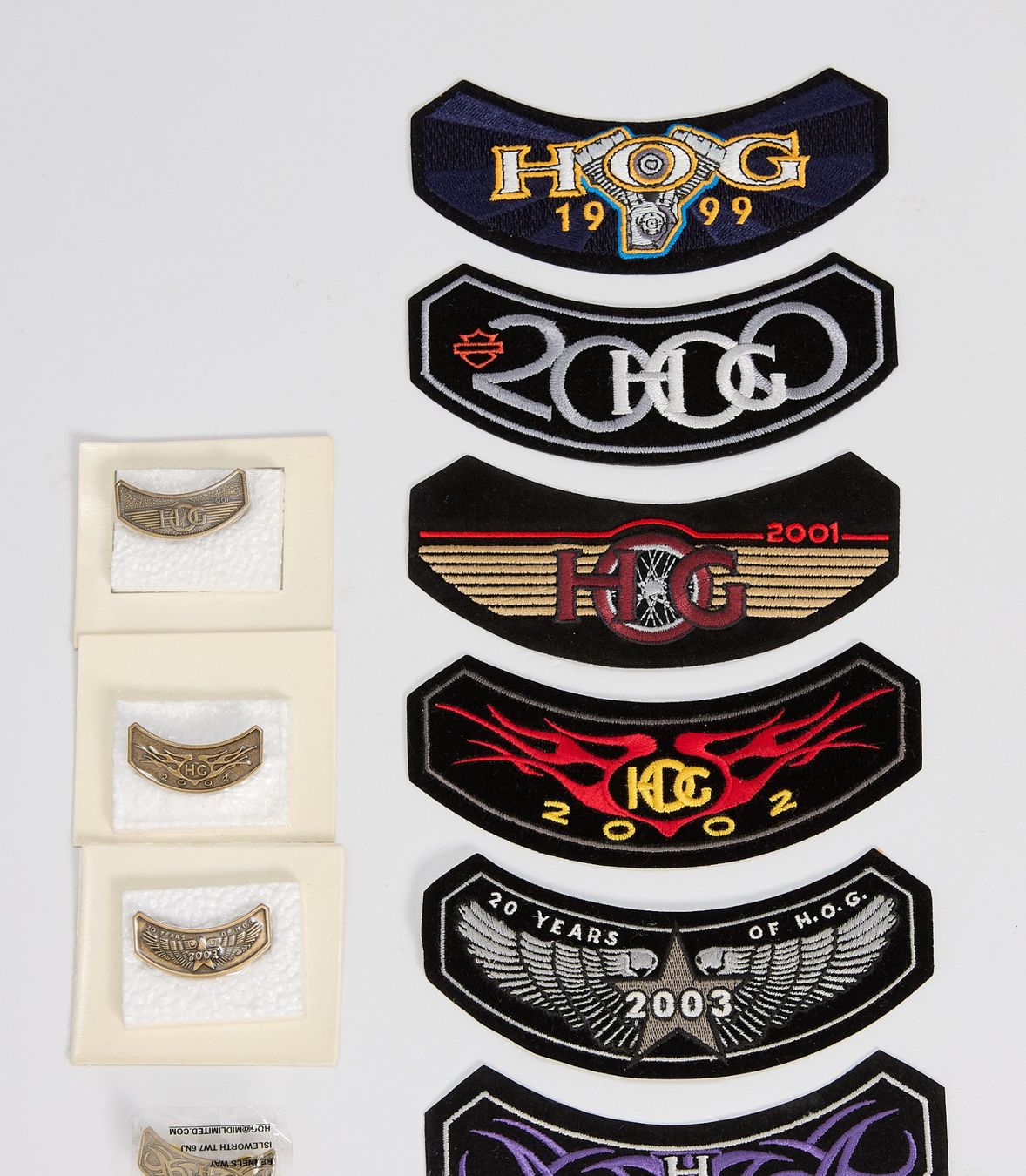 Toppe: Harley Davidson PIN und Sticker Sammlung – Nuovo (secondo la descrizione) da Niederrohrdorf venduto da Dmike 3