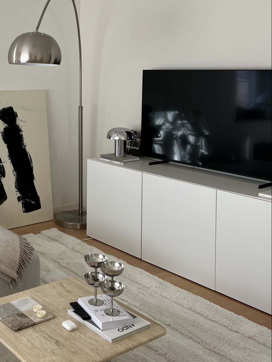Ikea Mobili TV: Ikea Besta Sideboard / Kommode weiss – Usato da Zürich venduto da jes_cvp6 2