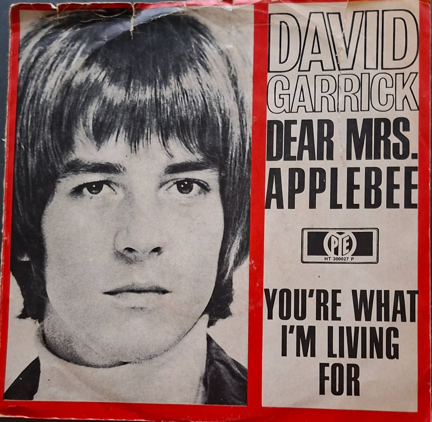Dischi in vinile: Vinyl Single David Garrick - Dear Mrs. Applebee – Usato da Langenthal venduto da Modo39
