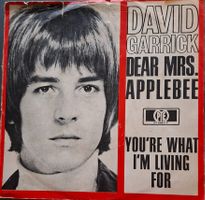 Vinyl Single David Garrick - Dear Mrs. Applebee