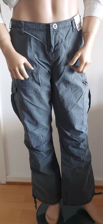 Neue Bench Herren Cargo Hose, Gr. 34/32, Grau