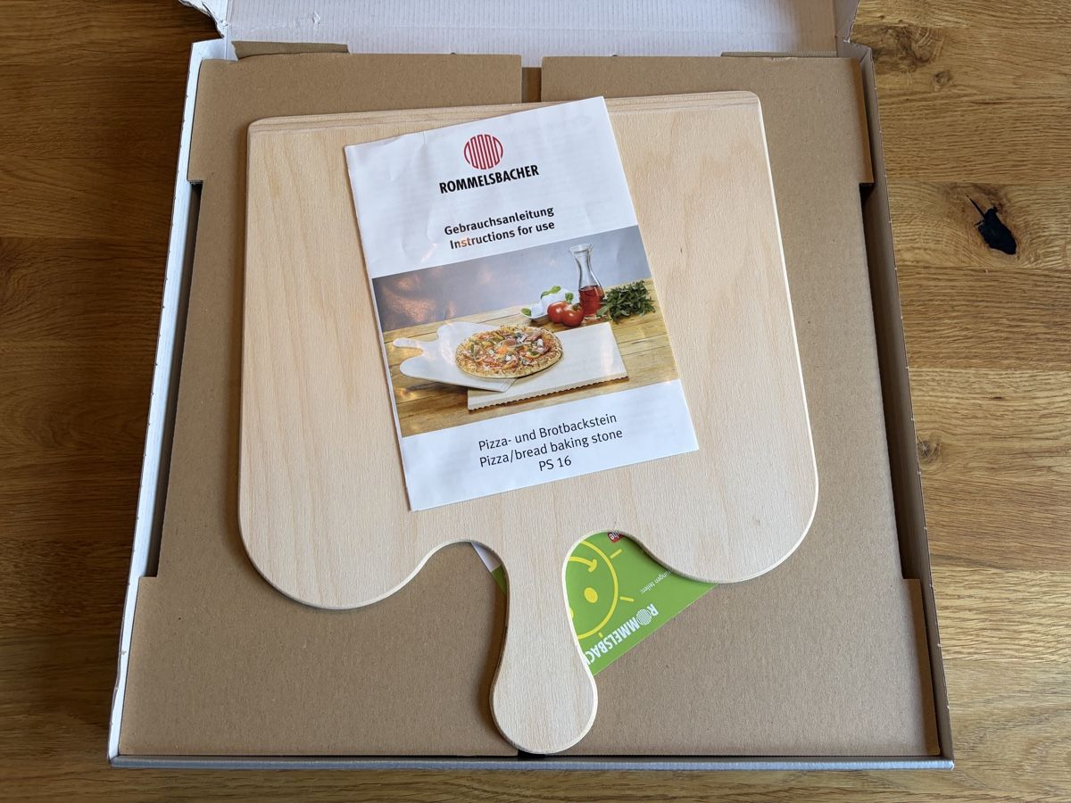 Rommelsbacher Elettrodomestici da cucina: Pizzastein 35 x 35 cm, originalverpackt – Nuovo e nell'imballaggio originale da Zürich venduto da Drengemann 1