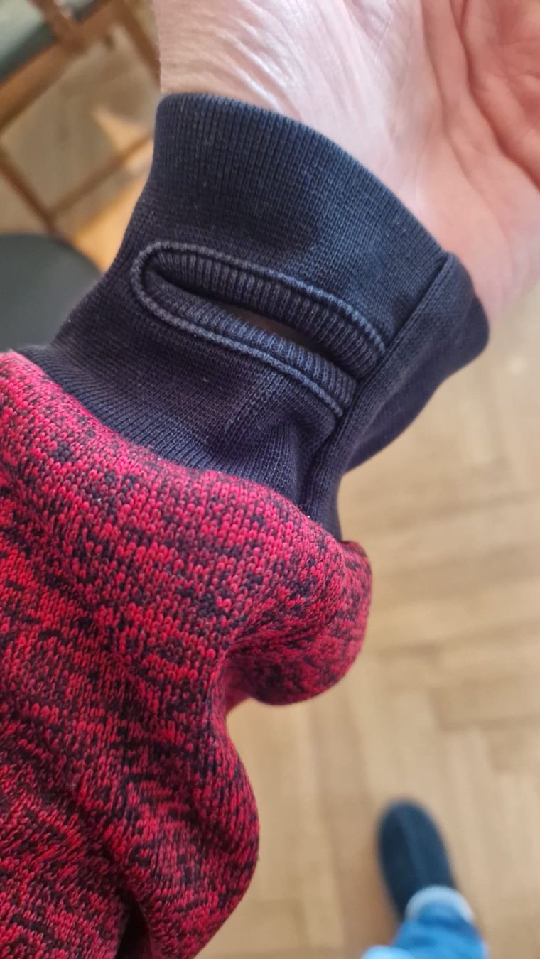 Maglioni & Felpe: Pullover Herren Pinetime mit Wasserfallausschnitt – Usato da Langenthal venduto da fib_7r5z 3