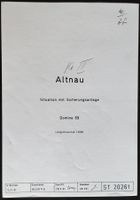 Übersichtsplan SBB Altnau 1991