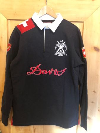 BERGWERK UNISEX Langarm Polo Sweatshirt neu & ungetragen