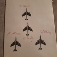 Patrouille Suisse Autogramme Gründung Schweizer Fliegertrupp