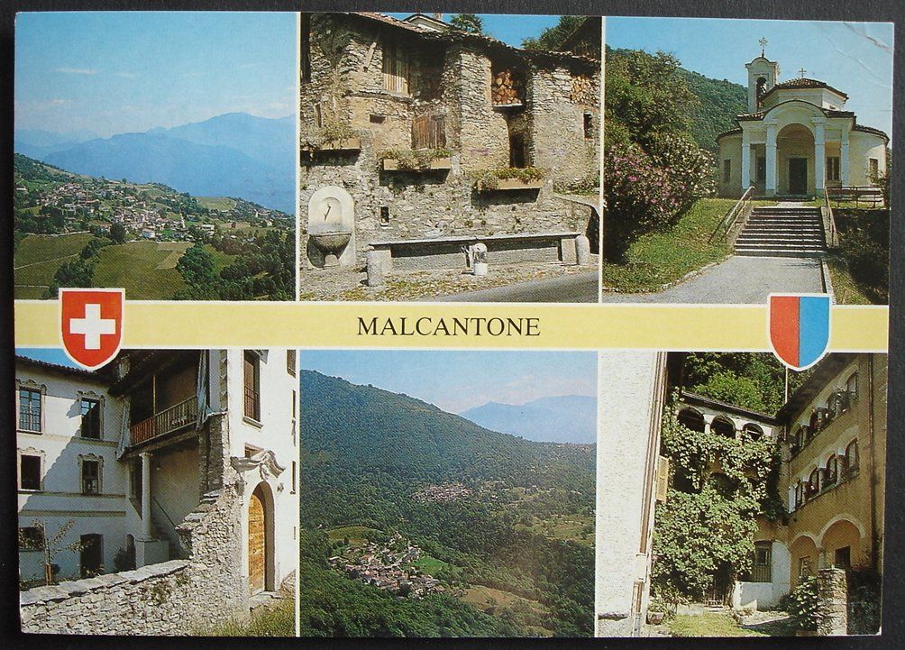 Cartoline postali: MALCANTONE – Usato da Jona venduto da philajona