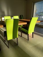 Frische Farbe für Ihr Esszimmer: 8 grüne Stühle