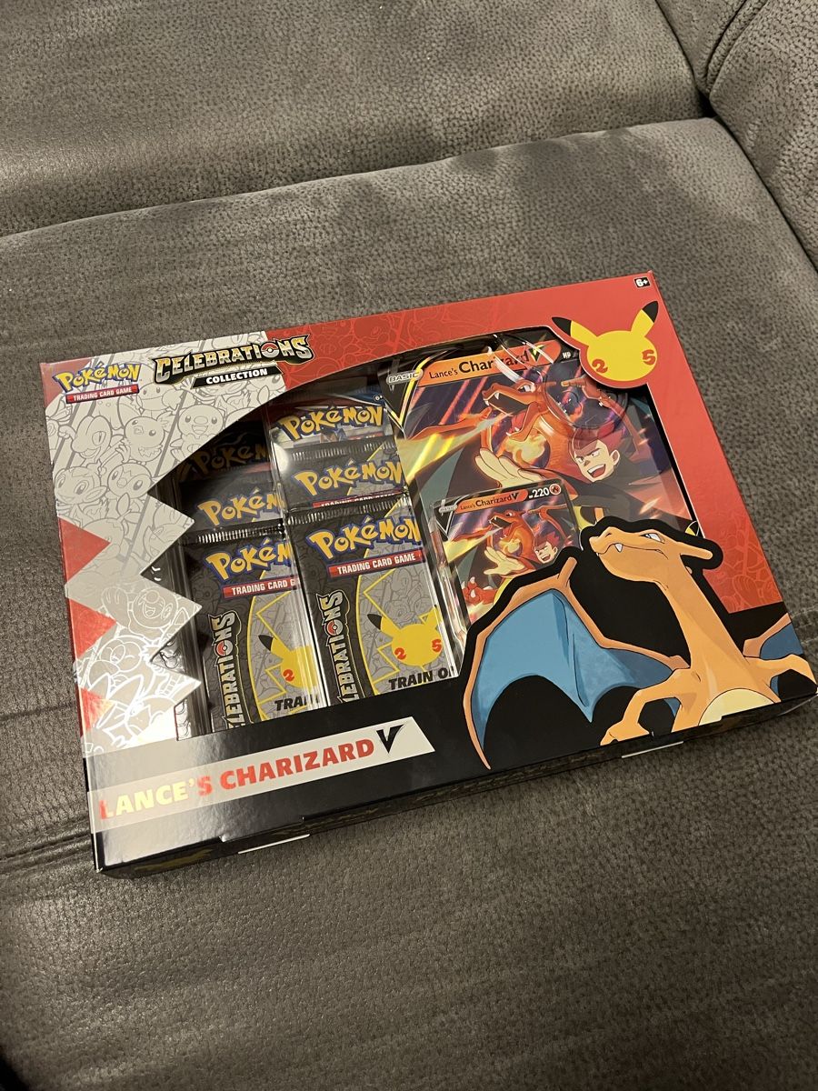 Pokémon Carte collezionabili: Pokémon Celebration Charizard – Nuovo e nell'imballaggio originale da Winterthur venduto da Brachypelma007