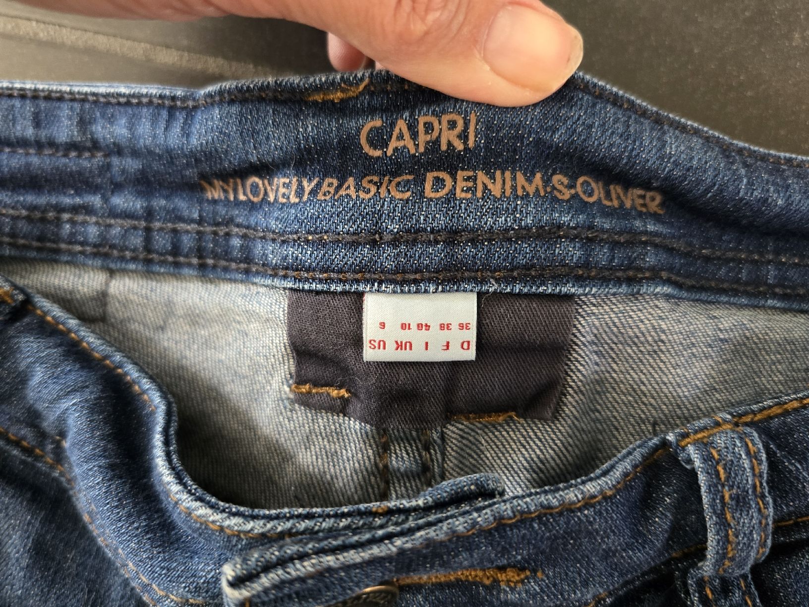 S.Oliver Jeans: Damen Capri Jeans s.Oliver Grösse 38 – Gebraucht aus Unterentfelden von Panda-87 3