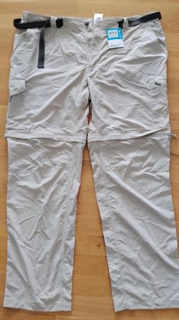 Columbia Convertible Trekking-Hose Gr. 44-34 NEU