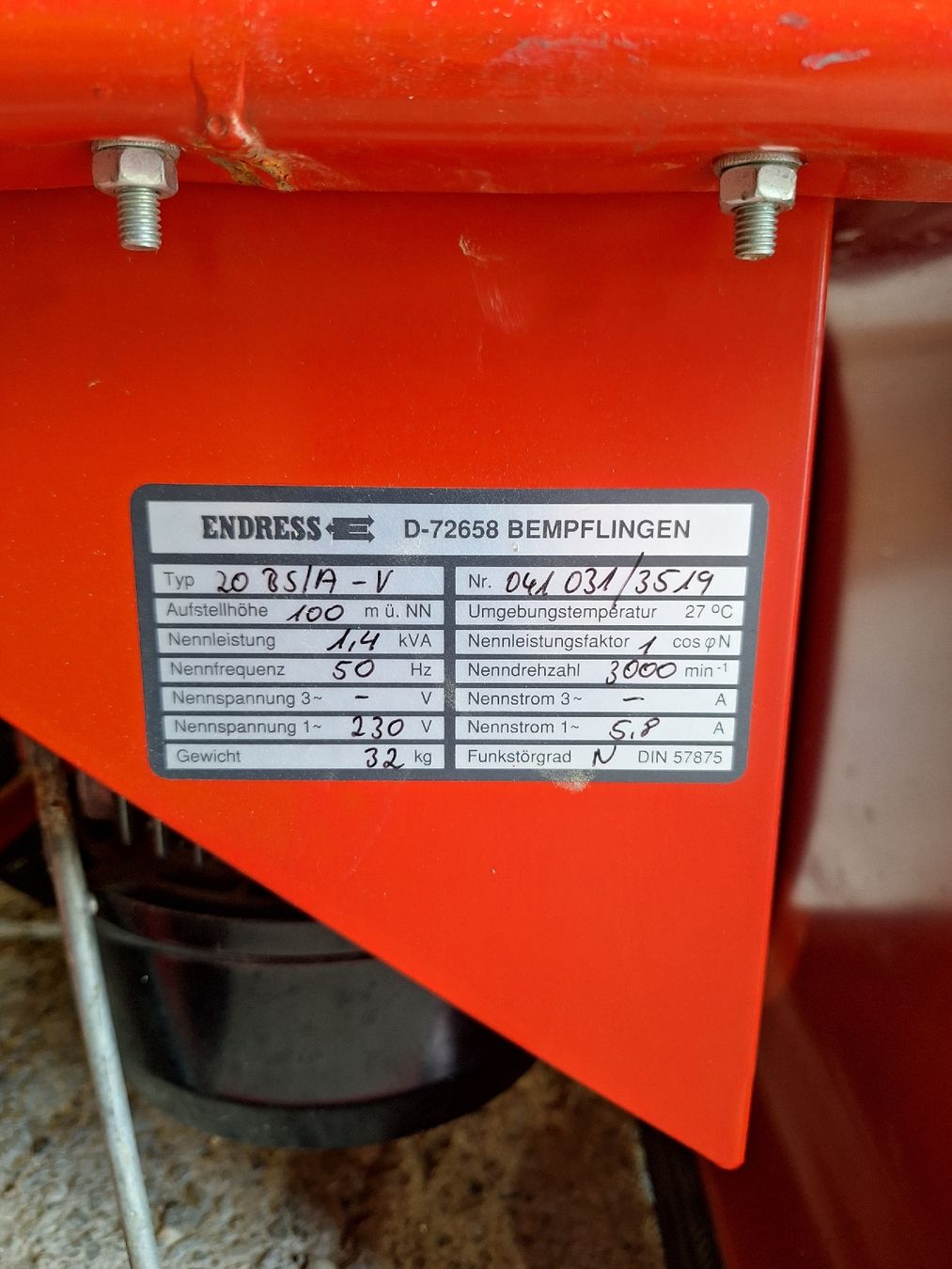 Générateurs de courant: Generator  Benzin defekt – Défectueux à Weissbad par DaPeTa 1