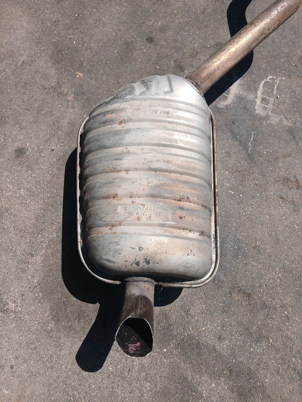 BMW Sistemi di scarico: Echappement BMW E38 740 4.4 – Usato da la heutte venduto da Auto-stock 5
