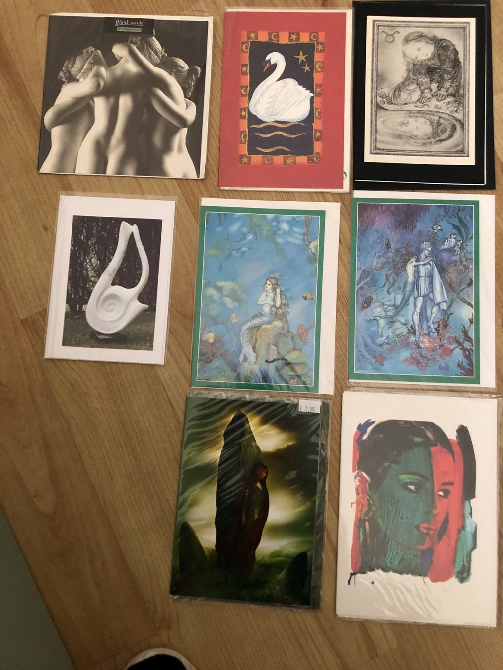 Karten: Diverse Kunstkarten Sammlung - 8 Stk. - Top Zustand – Neu und originalverpackt aus Arlesheim von OmnIa55