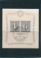 1943 ZH Block klein gestempelt 1.III.43