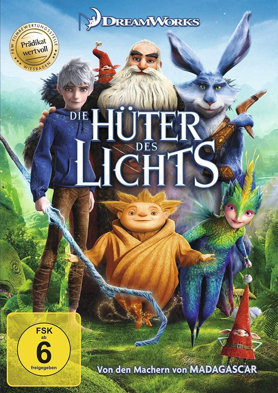 Tutti i DVDs: Die Hüter des Lichts - DreamWorks – Usato da THERWIL venduto da Fcbbasel