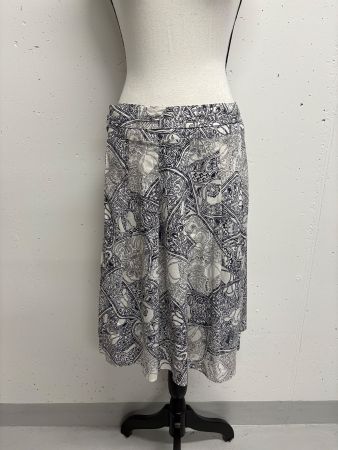 Strenesse Blue Rock mit Muster Gr. 36 blau weiss Faltenrock