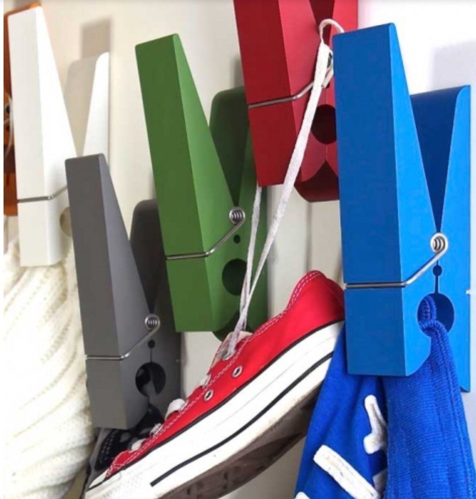 Ferramenta: Red Wall Hook "PINCE ALORS" – Nuovo e nell'imballaggio originale da Zürich venduto da kasiaf 2