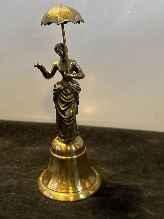 VILLCASE 50 Stück Vintage Metallglocken - Braune Weihnachtsglöckchen Für Dekoration