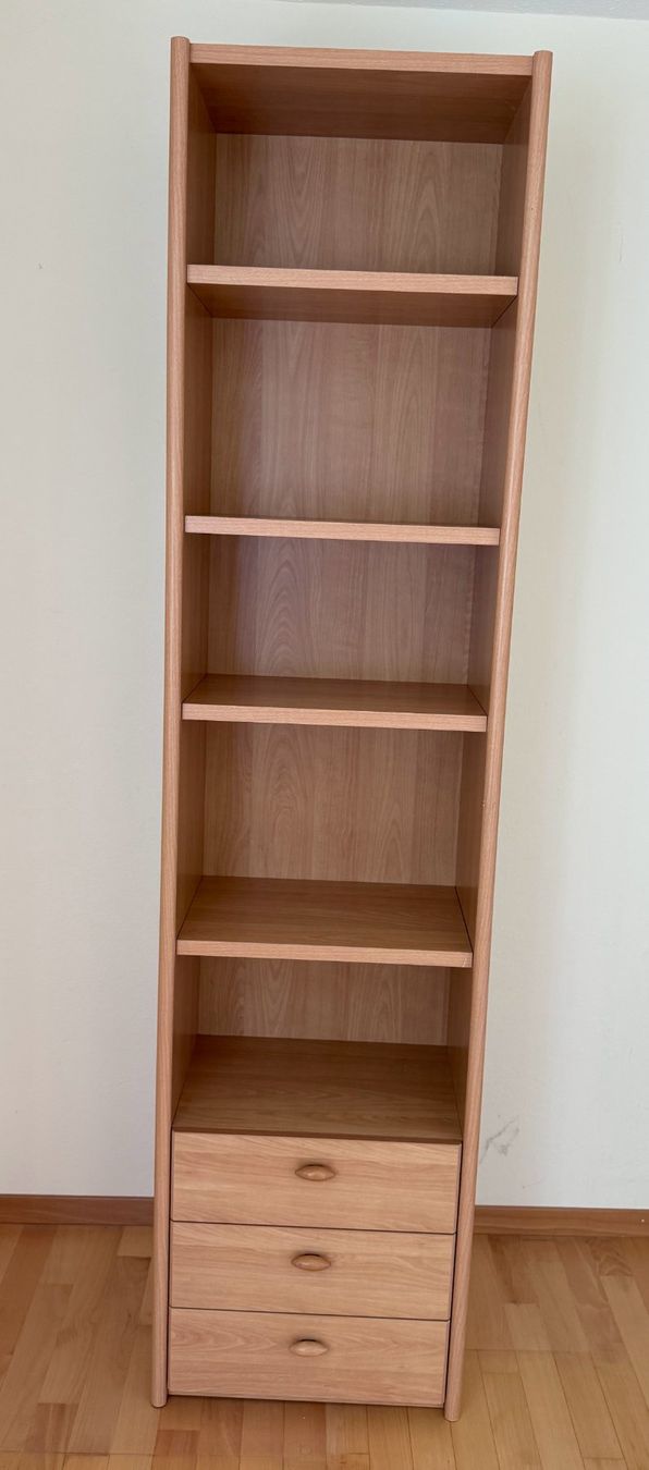 Pfister Regale: Bücherregal Holz, Nachbildung Birke – Gebraucht aus Uerikon von TT51