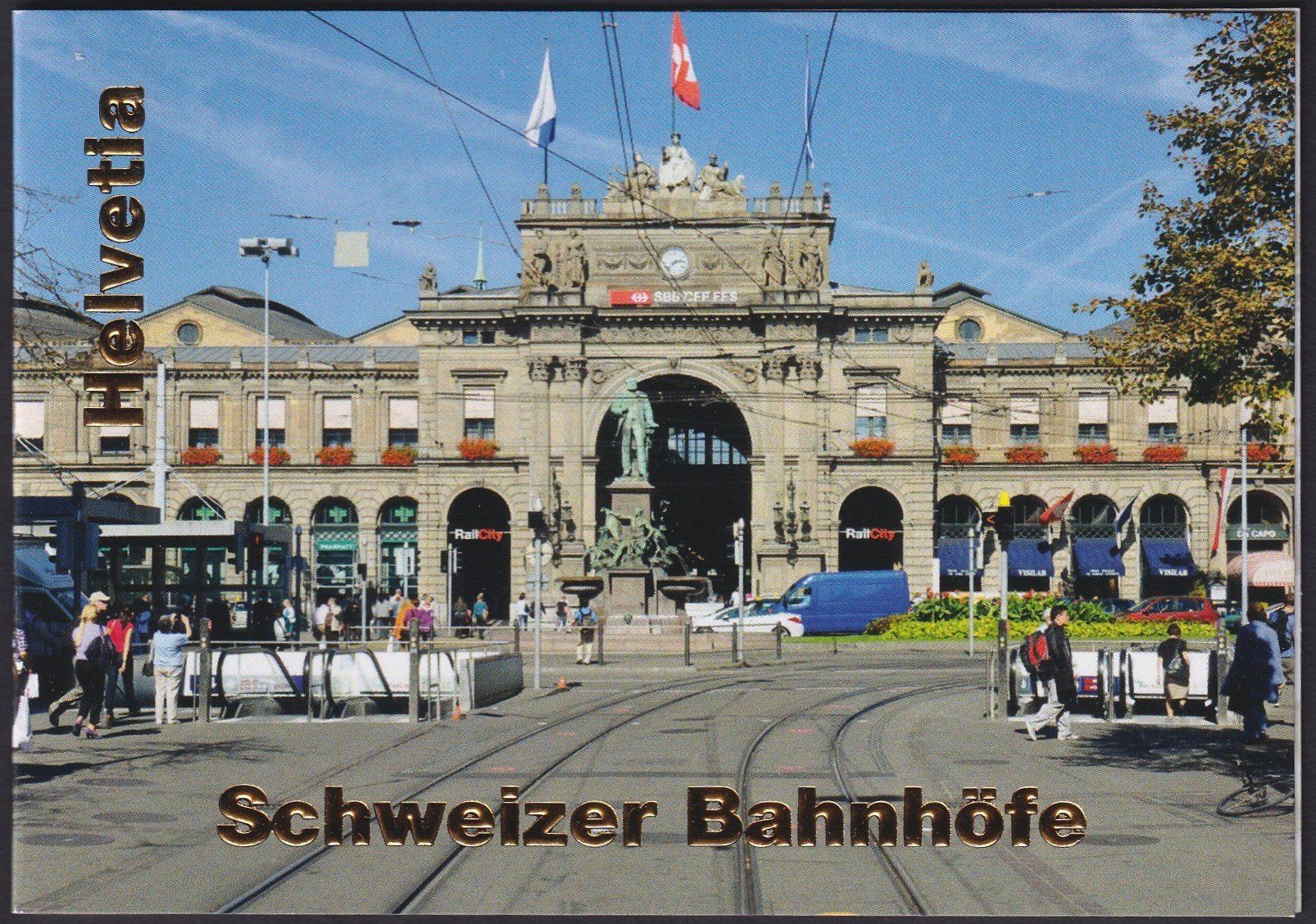 Tutti i francobolli: 2017, Nr.1660 in Markenheft "BAHNHOF" ungestempelt. – Usato da Sursee venduto da Luzernerraute