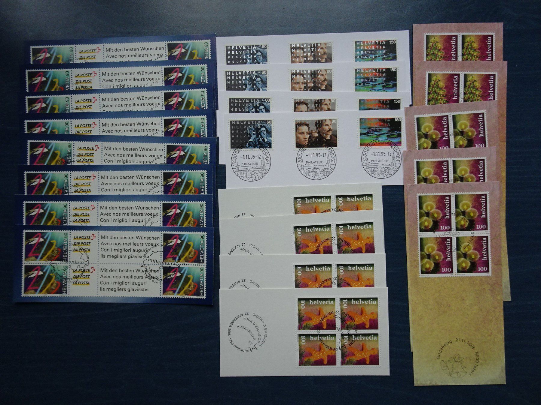 Alle Briefmarken: Rest-Lot  gemischt – Neu (gemäss Beschreibung) aus Aadorf von Chnorli-Furz 3