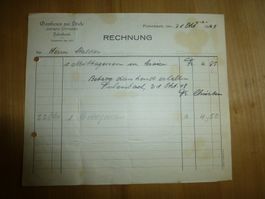 Fulenbach, Gasthaus zur Linde Johann Christen, 21. Okt 1948