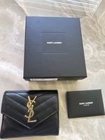 Saint Laurent Portemonnaie schwarz