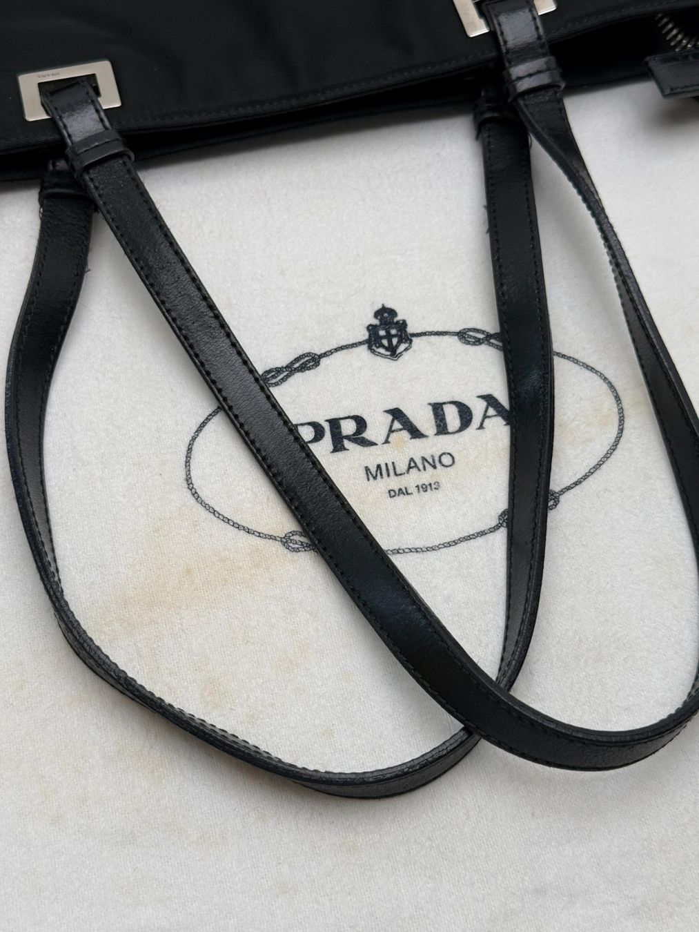 Prada Taschen für Damen: Prada Tessuto Acciaio + dust bag – Gebraucht aus Genève von rosebud635 6