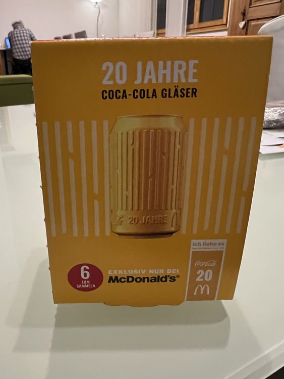 McDonald's Cola Cosmic Glas 2022 Österreich - Mit Exklusivem Sefrado Untersetzer