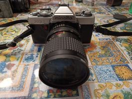 Minolta XG1 SLR Camera with Tokina Lens 35-70mm f/3.5-4.5