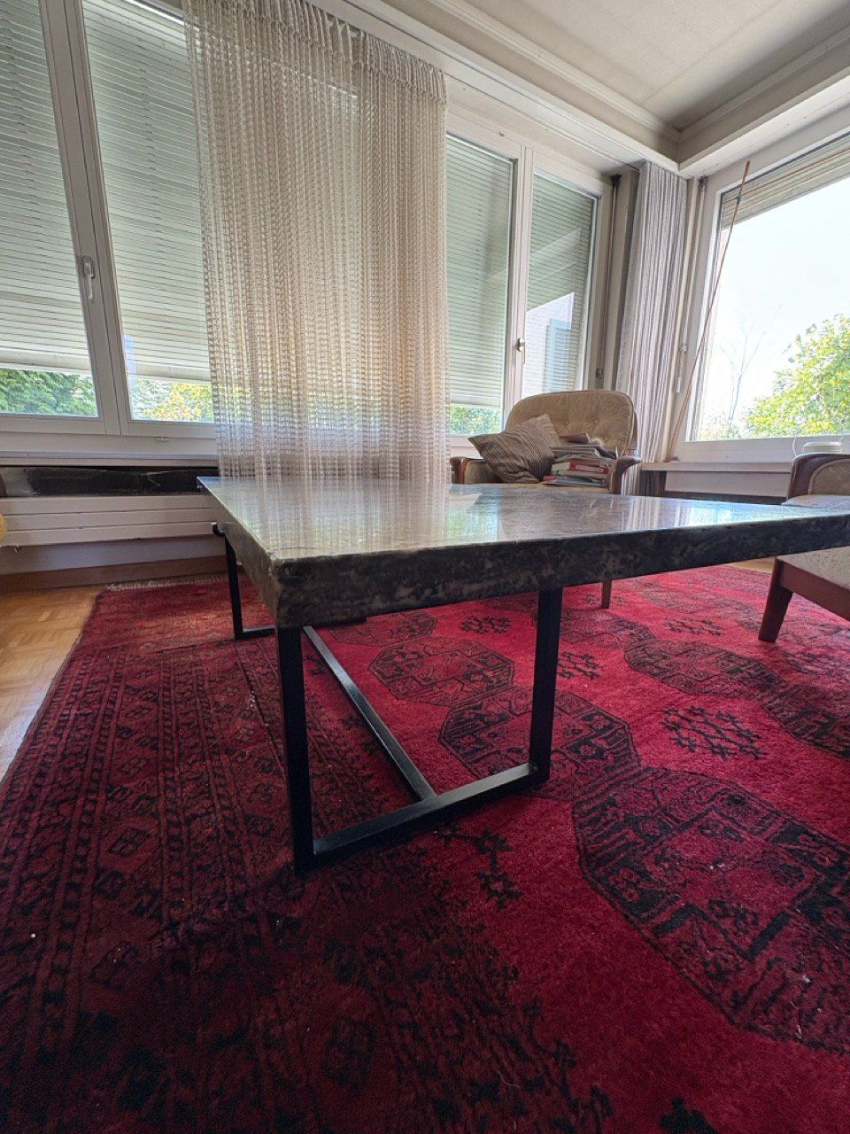 Tables: Mid-Century Salontisch (Marmorplatte) – D'occasion à Ins par ab_80 6