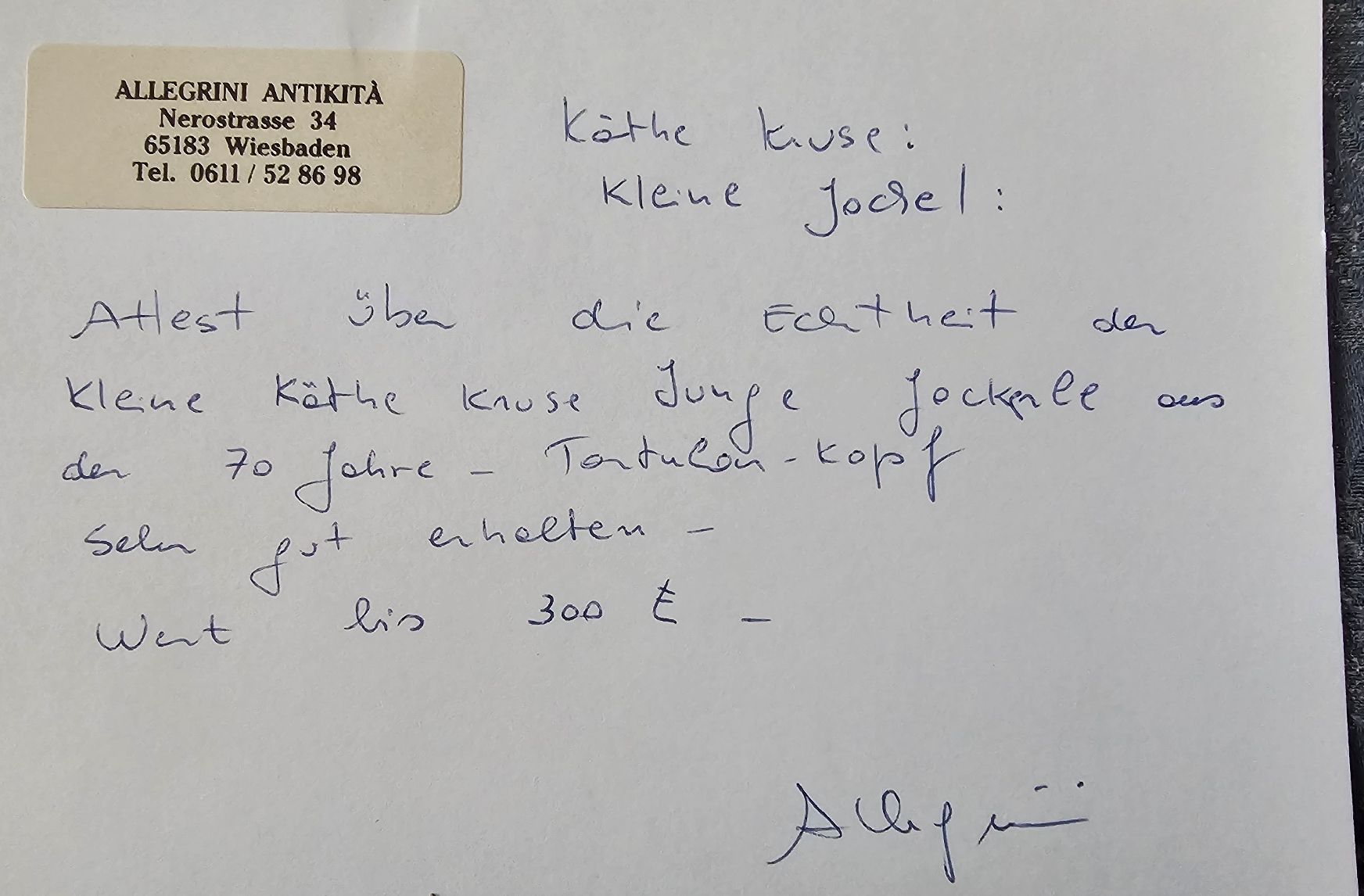 Käthe Kruse Bambole: kleiner "Käthe Kruse"-Junge Jockerle – Nuovo (secondo la descrizione) da Allschwil venduto da bar_csw9 5