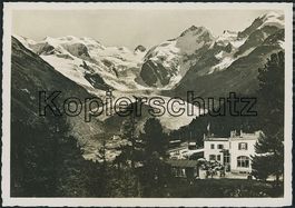 GRS Morteratsch - Bahnhof - Bernina Bahn BB - Rhätische RhB
