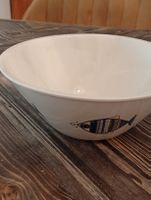 Vintage Villeroy & Boch Schale Fischmotiv weiss Grösse 22cm
