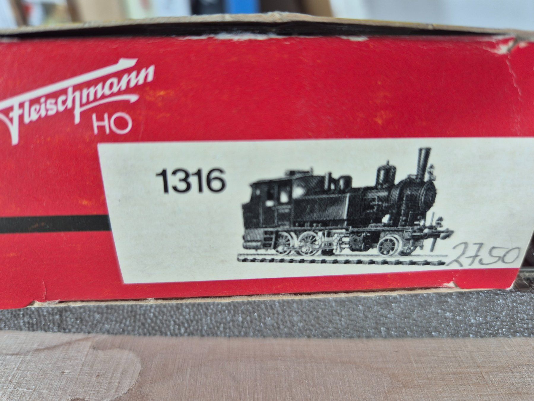 Fleischmann Modelleisenbahnen: FLEISCHMANN 1316 - DB Tanderlok 70091 - H0-DC – Gebraucht aus St-Léonard von thipif 7