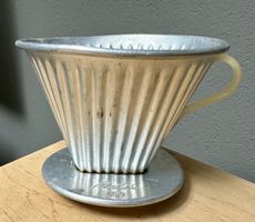 Melitta 102 Aluminium Blechfilter Alu 4-Loch Rarität