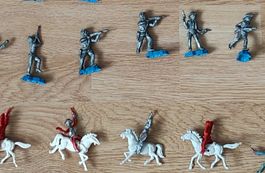 Cowboy und Indianer Figuren Vintage