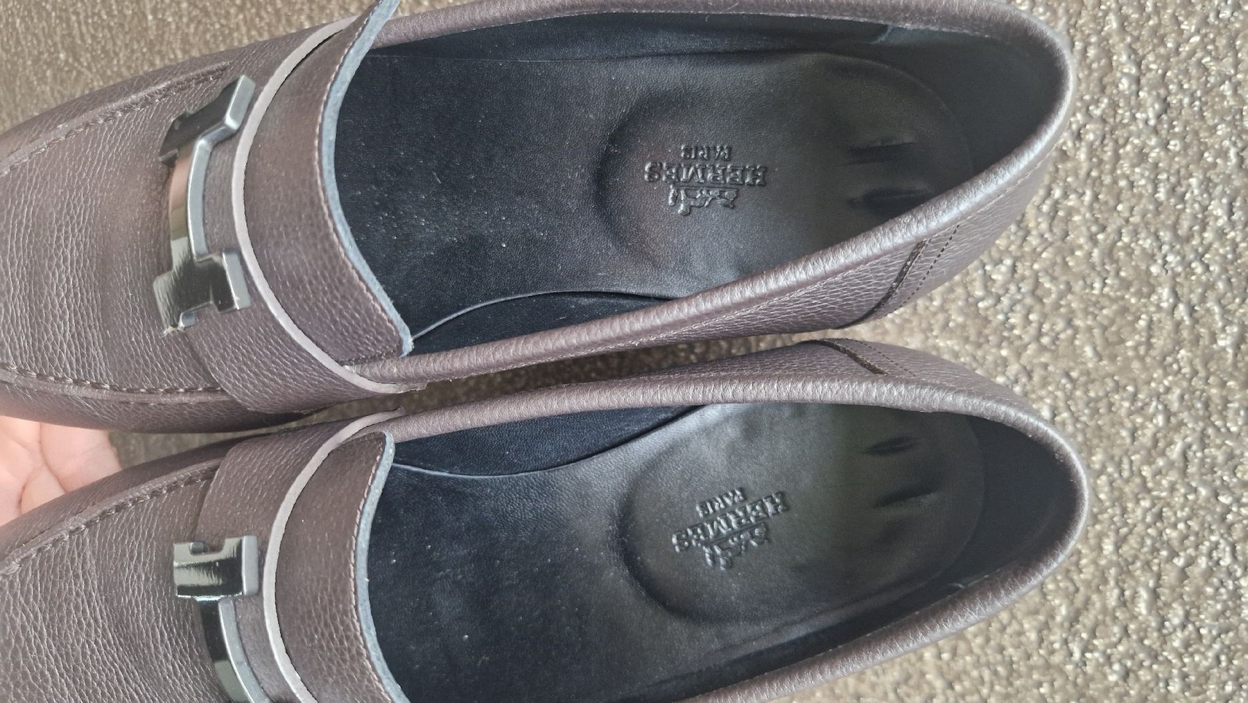 Scarpe da uomo: Hermès Mokassins Paris, Grösse 41, neu – Nuovo (secondo la descrizione) da Kreuzlingen venduto da denise__k 2