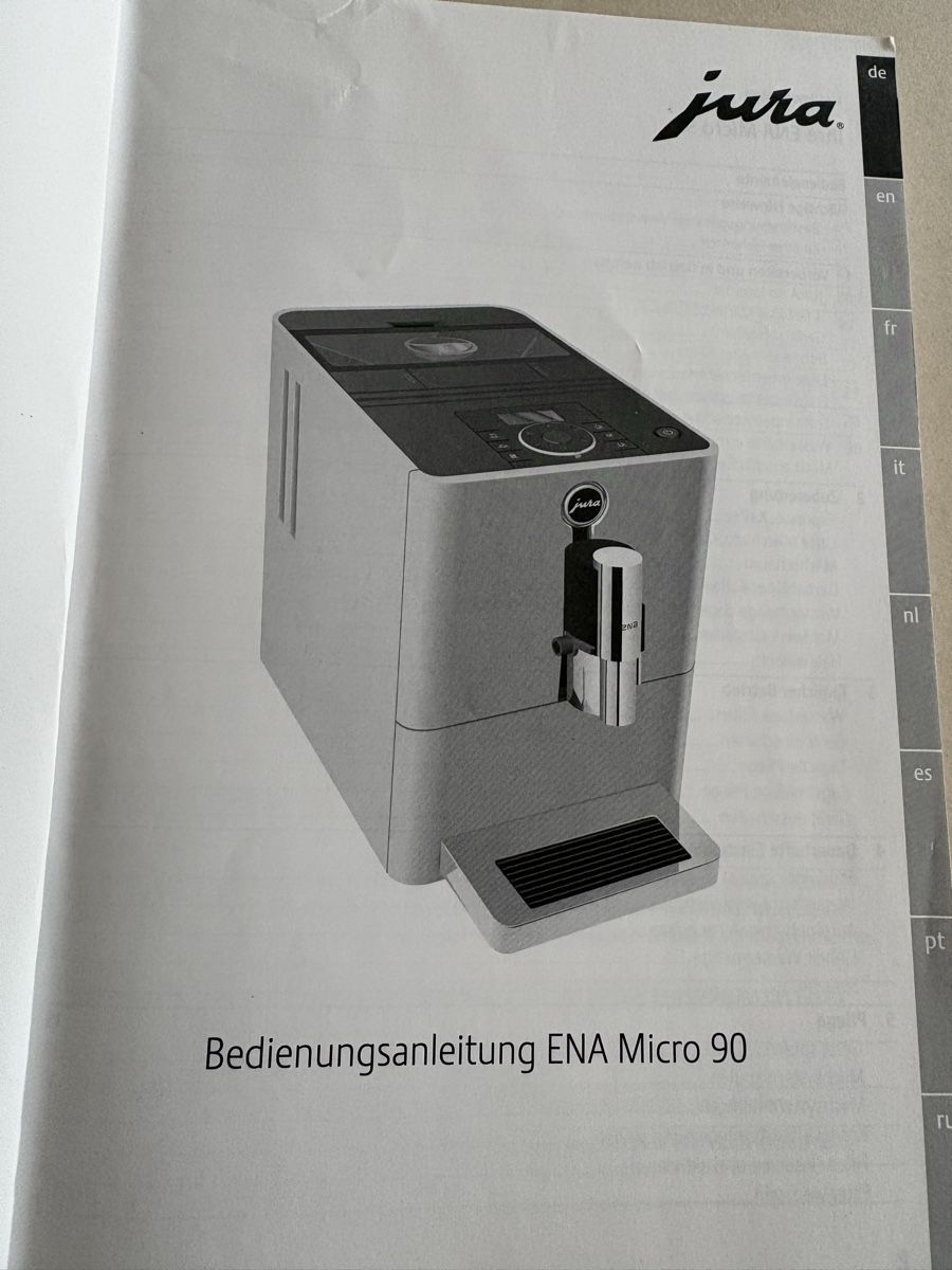 Jura Kaffeemaschinen & Espressomaschinen: Jura Ena  90 – Gebraucht aus Wollerau von AMJones 2