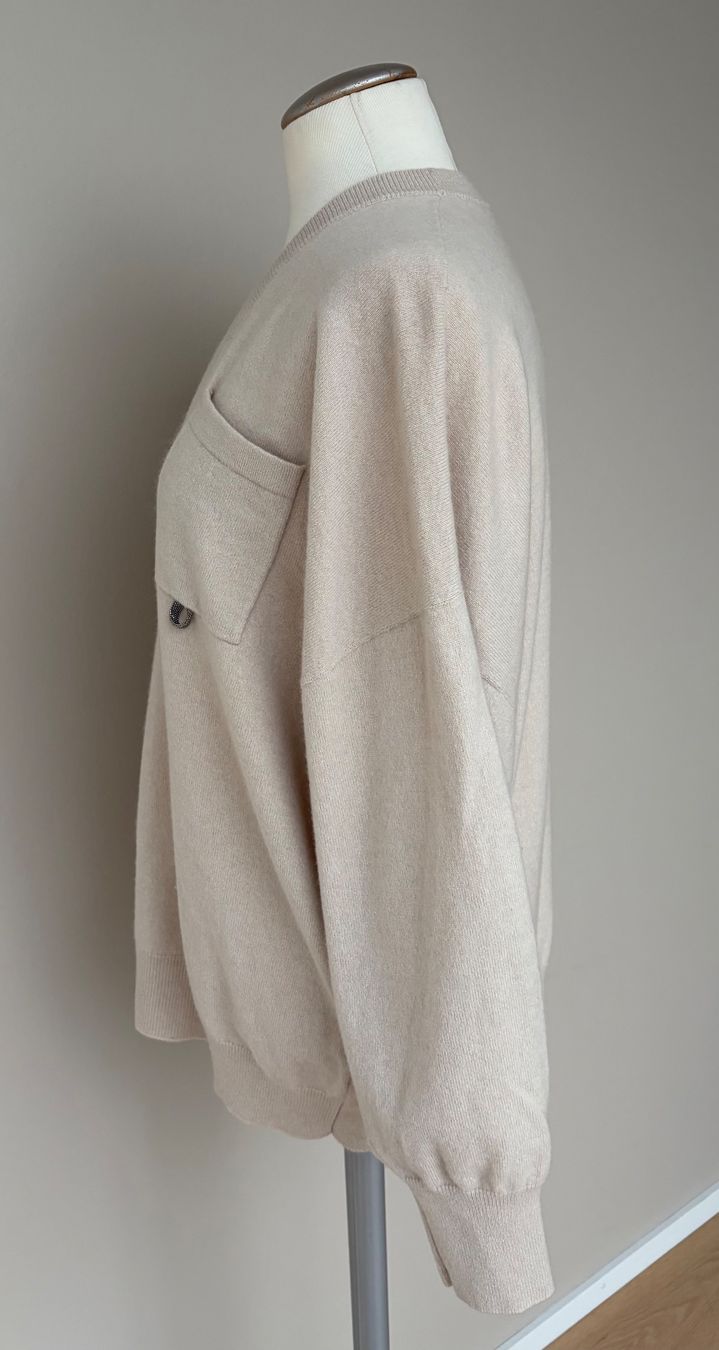 Brunello Cucinelli Pullover & Sweatshirts: BRUNELLO CUCINELLI Wool/Cashmere Pullover Gr.XL NP990,- – Neu (gemäss Beschreibung) aus Degersheim von Starkigel 1