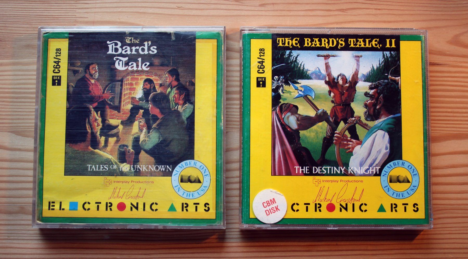 Commodore PC: Commmodore 64 - The Bard's Tale 1 + 2 – Usato da Münchenbuchsee venduto da Chaoo