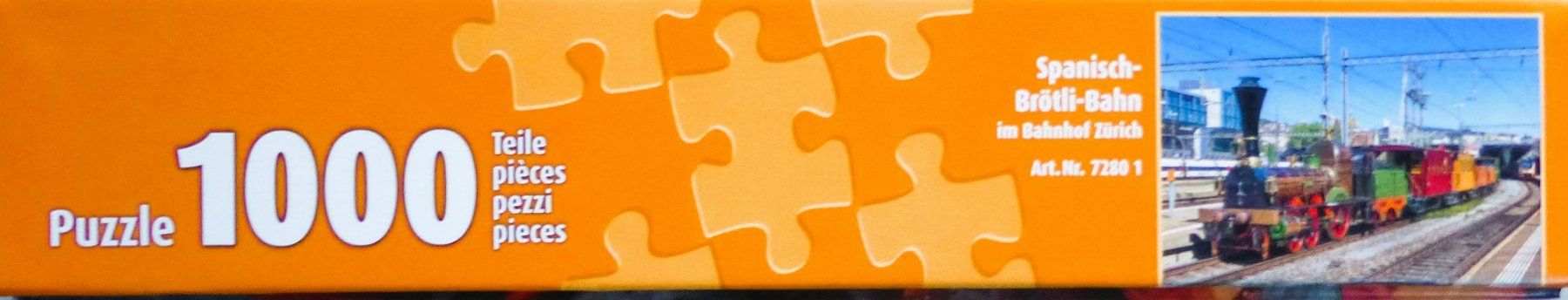 Puzzle: carta.media Puzzle Spanisch-Brötli-Bahn – Nuovo (secondo la descrizione) da Schluein venduto da zeni14 4