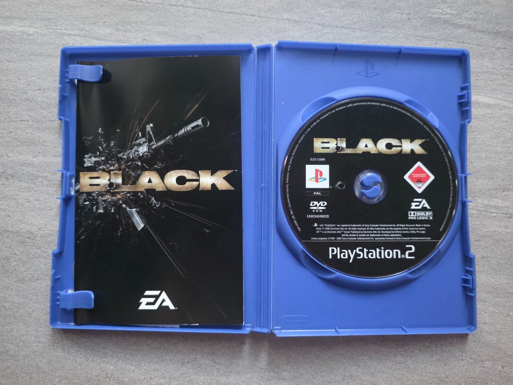 Sony Spiele: Playstation 2 Spiel BLACK – Gebraucht aus Münchenbuchsee von RipiRip 1