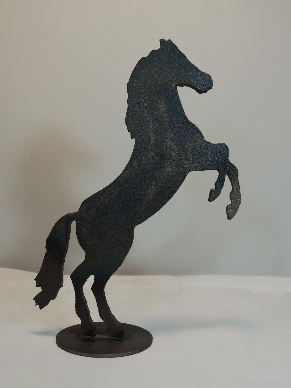 Figurines: Pferd Figur aus Eisen – D'occasion à Duggingen par doogbua