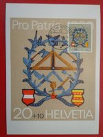 Maximumkarte MK 29.5.1980 Rheinfelden PRO PATRIA PP  Nr.21