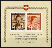 1941, J98I/99I** Block 6 postfrisch (15262)
