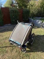 Thule Chariot Sport Kinderanhänger blau sehr guter Zustand
